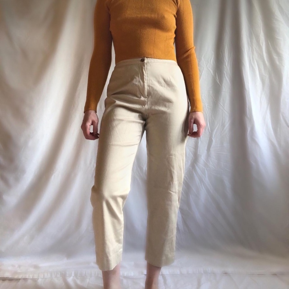 Vintage Petite Cropped Pants